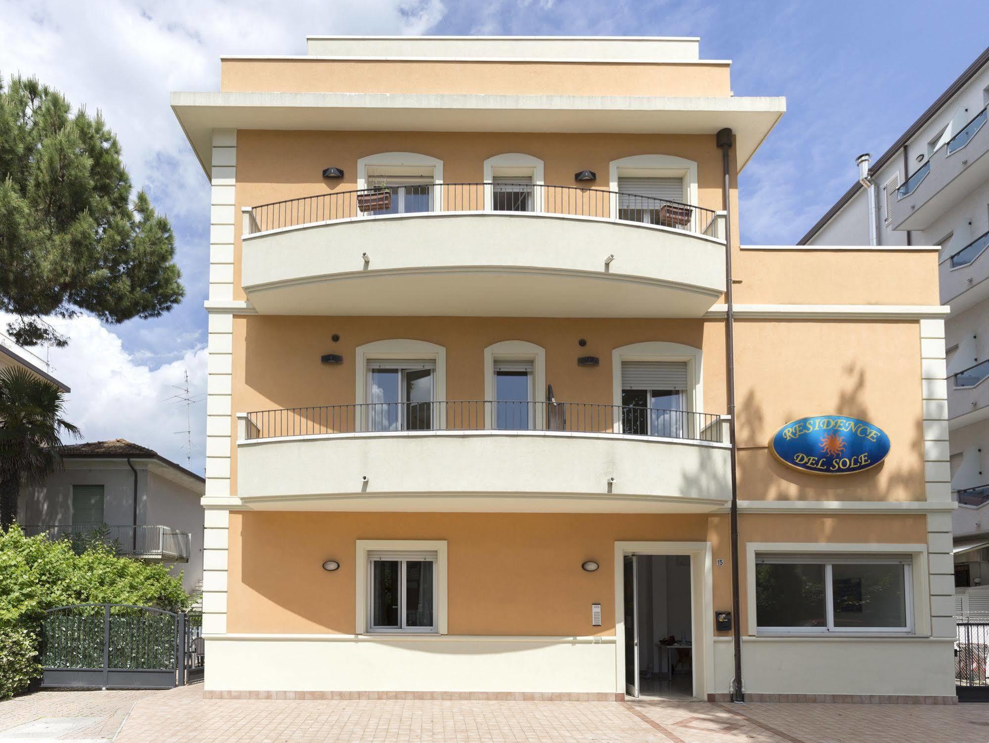 Residence Del Sole Rimini Esterno foto